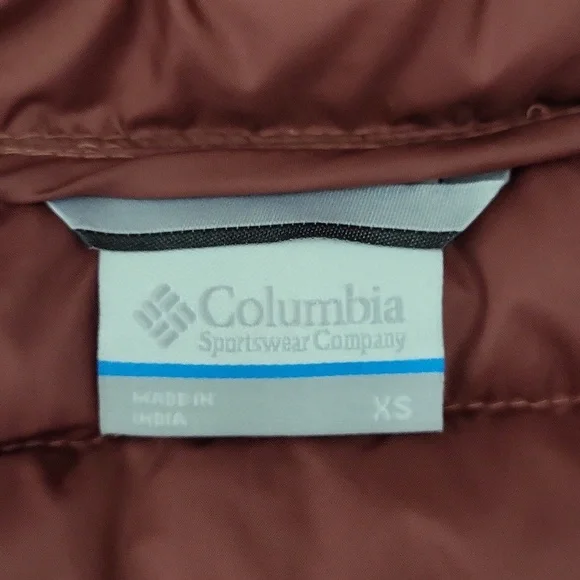 Columbia Womens XS Chestnut Clearing Jacket Regular Fit Omni-Shield Puffer NEW - Picture 5 of 13